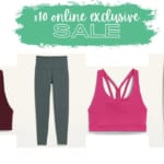 $10 PowerPress Leggings & Bras at Old Navy