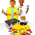 BLACK+DECKER Kids Tool Set Pretend Play Trunk with Tool Box only $11.83!