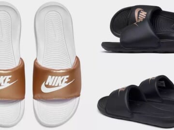 Nike Women’s Victori One Slides for $15