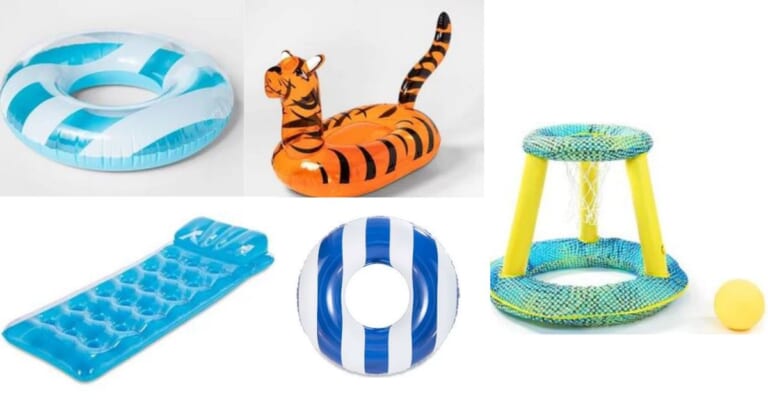 Sun Squad Pool Floats for $4