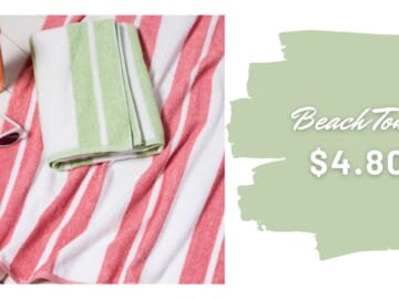 Highly Rated Beach Towels From $4.80