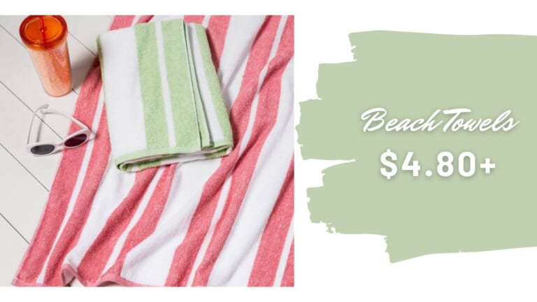 Highly Rated Beach Towels From $4.80