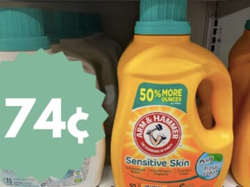 Arm & Hammer Coupon | Print & Get Laundry Detergent for 74¢!