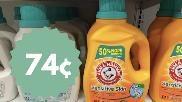 Arm & Hammer Coupon | Print & Get Laundry Detergent for 74¢!