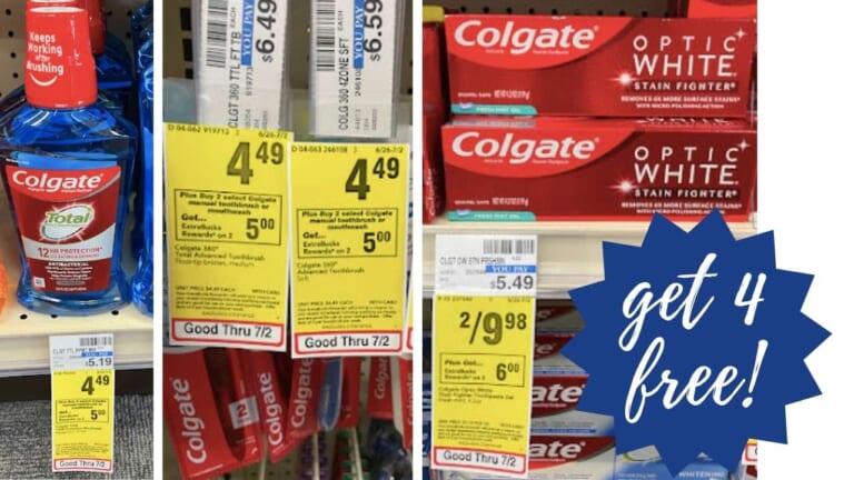 4 Free Colgate Products at CVS!