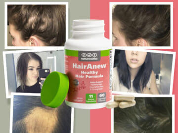 60-Count HairAnew Hair Growth Vitamins as low as $13.04 After Code (Reg. $29.71) – $0.2 per Capsule + Free Shipping! For Thicker Stronger Hair, Vegan!