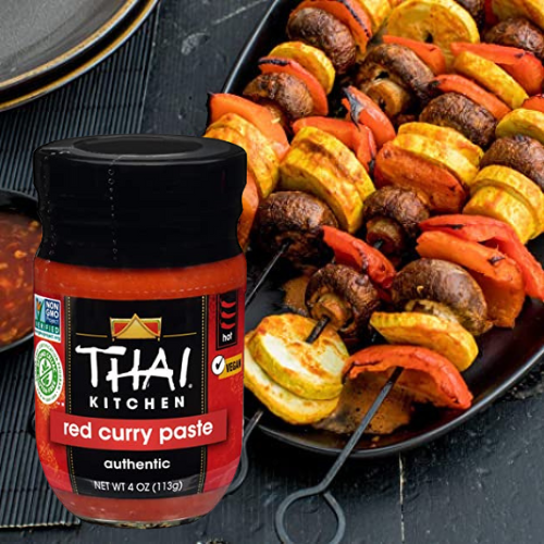 Thai Kitchen Gluten Free Red Curry Paste, 4 oz $3.47 (Reg. $4.49) – 5.1K+ FAB Ratings!