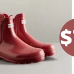 Women’s Gloss Chelsea Boots for $70