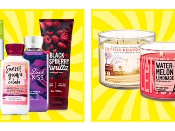 Bath & Body Works 3-Wick Candles $8.45