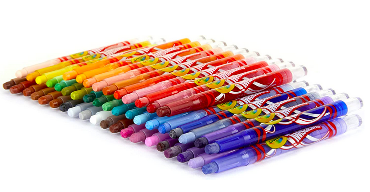 Crayola Twistables Crayons Coloring Set, 50 count only $10.68!