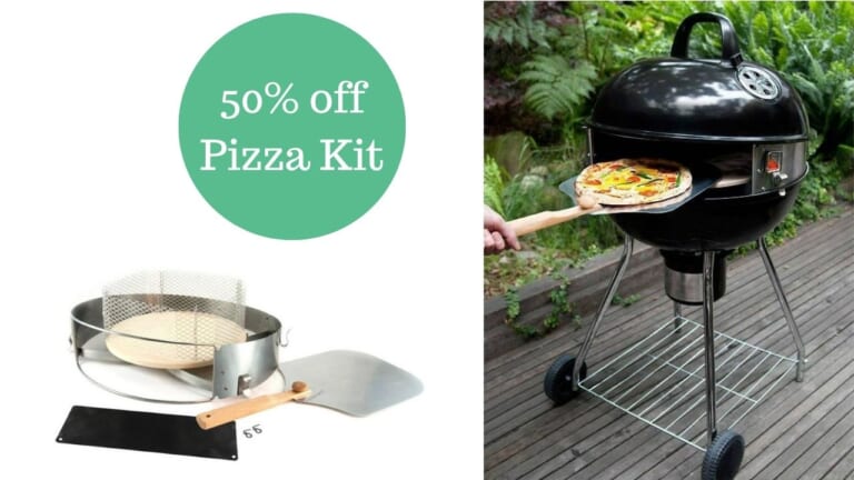 PizzaCraft Kit For Kettle Grills $40 (reg. $80)