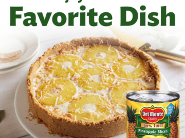 12 Cans of Del Monte Sliced Pineapple in 100% Juice as low as $15.10 Shipped Free (Reg. $18) – $1.26 per 15.25 Oz Can!