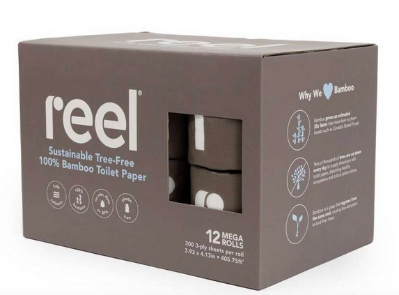 Reel Sustainable Toilet Paper (12 Mega Rolls) only $5.79 at Target!