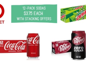 Target Soda Deal | $3.75 per 12-Pack