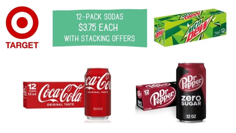 Target Soda Deal | $3.75 per 12-Pack