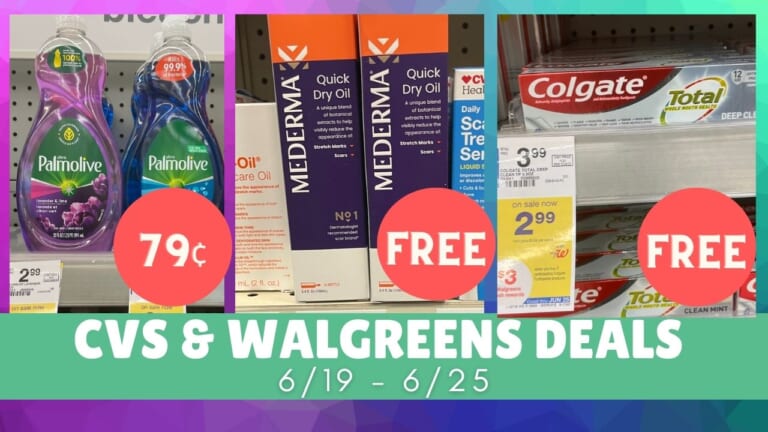 Video: Top CVS & Walgreens Deals 6/19-6/25