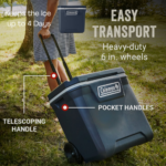 Coleman 50 Qt Wheeled Cooler $39.84 Shipped Free (Reg. $60) – Keep Ice Cold for 4+ Days!