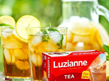 24 Count Luzianne Specially Blended Gallon Size Iced Tea Bags as low as $4.59 Shipped Free (Reg. $11.95) – 5.5K+ FAB Ratings! – $0.19/Bag!