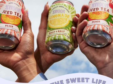 12 Cans Swoon Zero Sugar Iced Tea Variety Pack $23.99 (Reg. $30) – $1.99 per 12 Oz Can! Low Carb, Keto & Paleo Friendly!