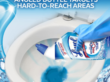 FOUR Lysol Ocean Fresh Toilet Bowl Cleaner Gel $2.18 EACH (Reg. $2.50) + Buy 4, Save 5%