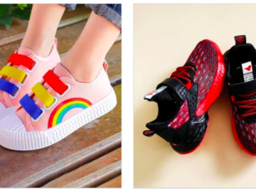 Big Kid Sneakers only $12.99 + shipping!