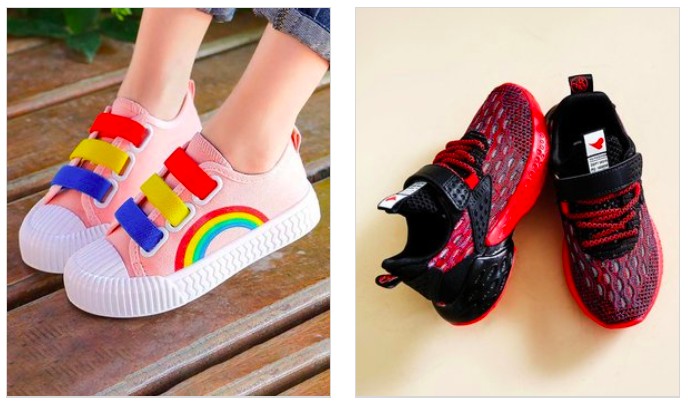 Big Kid Sneakers only $12.99 + shipping!