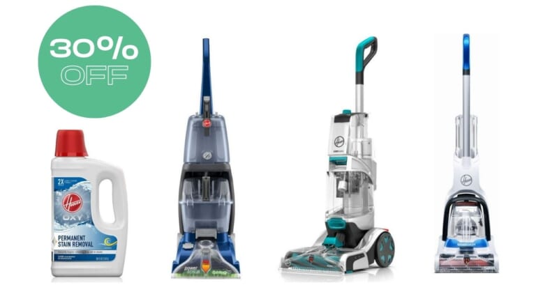 30% off Hoover Vacuums and Carpet Cleaners at Target