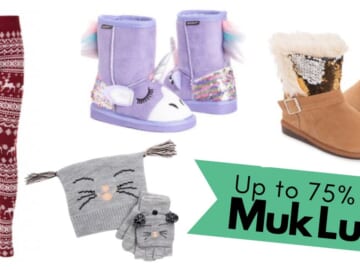 Kids MukLuk Boots & Leggings Starting at $5.94