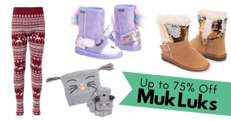 Kids MukLuk Boots & Leggings Starting at $5.94