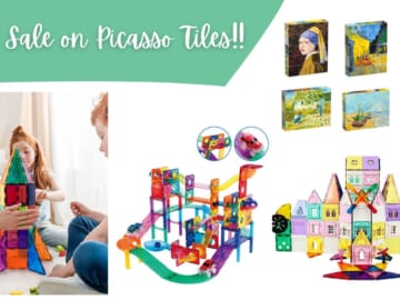 70% Off + Extra 15% Off Picasso Tiles!!