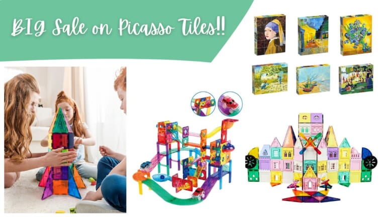 70% Off + Extra 15% Off Picasso Tiles!!