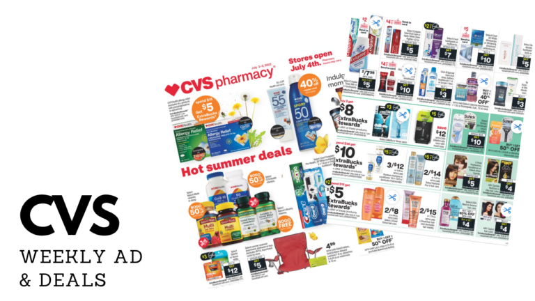 CVS Weekly & Deals 7/3-7/9