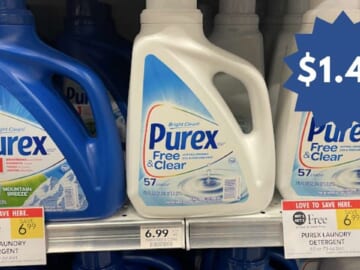 $1.49 Purex (reg. $6.99) | Laundry Detergent Deal Ends Tomorrow