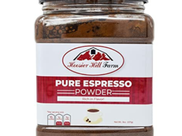 Hoosier Hill Farm Pure Espresso Powder, 8 oz as low as $14.44 Shipped Free (Reg. $34.20) – FAB Ratings! 1.K+ 4.7/5 Stars!