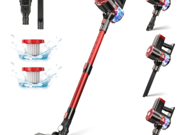 Today Only! Save BIG on PRETTYCARE 4-in-1 Cordless Vacuum Cleaner $91.99 Shipped Free (Reg. $200)