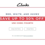 Clarks Shoes On Sale Up To 50% Off + Get Free Shipping!!