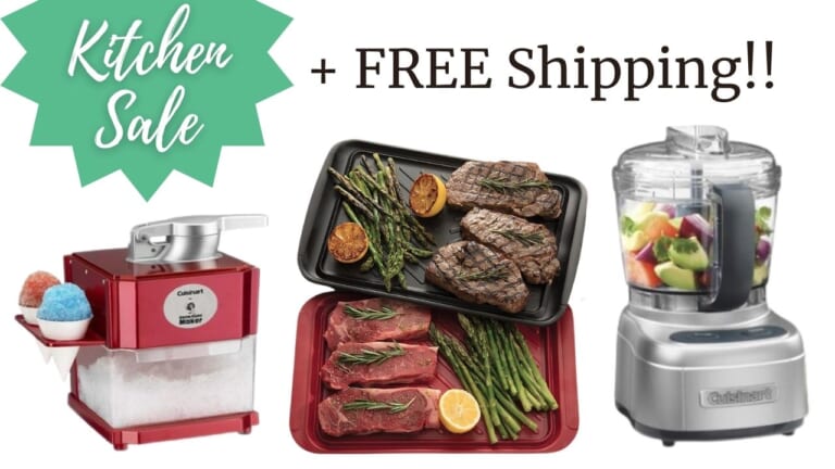 Cuisinart Kitchen Gear & Appliances From $9.99 + FREE Shipping!