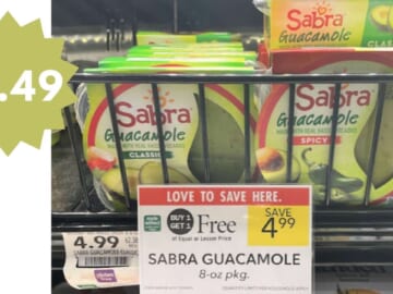 $1.49 Sabra Guacamole at Publix