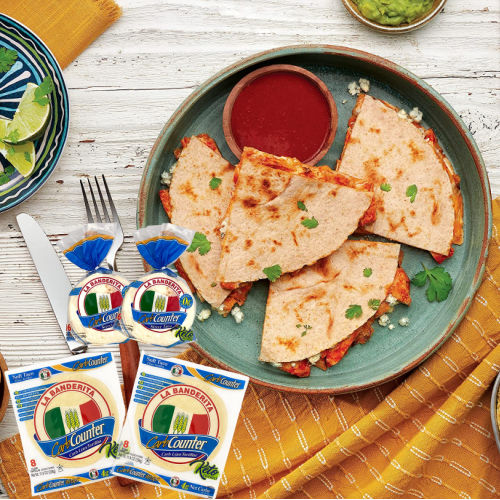 48-Count La Banderita Carb Counter Flour Tortilla Variety Pack $13 (Reg. $25) – FAB Ratings! $0.27/Tortilla, Includes 4.5″ & 8″ Flour Tortillas, Low Carb Friendly