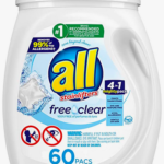 All Mighty Pacs Laundry Detergent, 60 count only $8.07 shipped!