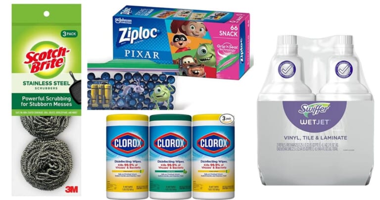 Amazon Cleaning Deals | Swiffer, Lysol & More