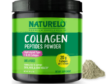 NATURELO Collagen Peptide Powder only $13.71!