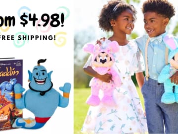 Disney Plushies Starting At $4.98 + Free Shipping