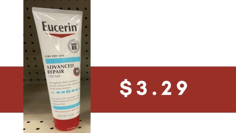 $3.29 Eucerin Advanced Repair Cream (reg. $8.79)