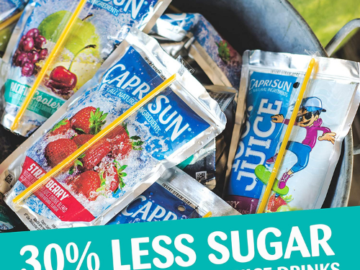 FOUR 10-Count Capri Sun Pacific Cooler, Mixed Fruit Pouches as low as $2.53 EACH Box (Reg. $4) + Free Shipping! – 25¢ a pouch! Naturally Flavored, 30% Less Sugar! + Buy 4, Save 5%