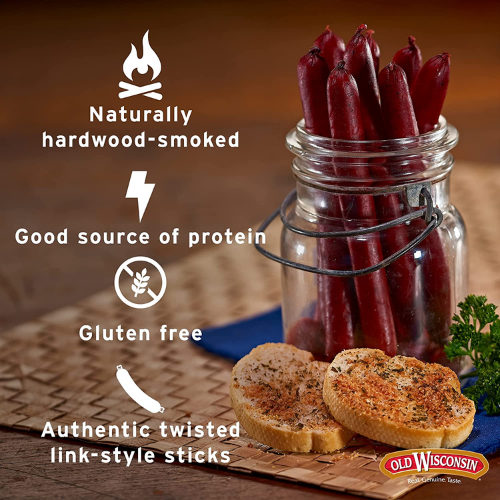 FOUR Old Wisconsin Beef Deli Sticks as low as $3.45 EACH Bag (Reg. $4.31) + Free Shipping! + Buy 4, Save 5%