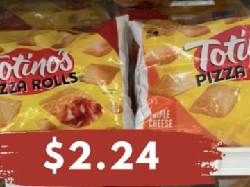 Get Totino’s Pizza Rolls for $2.24 at Publix