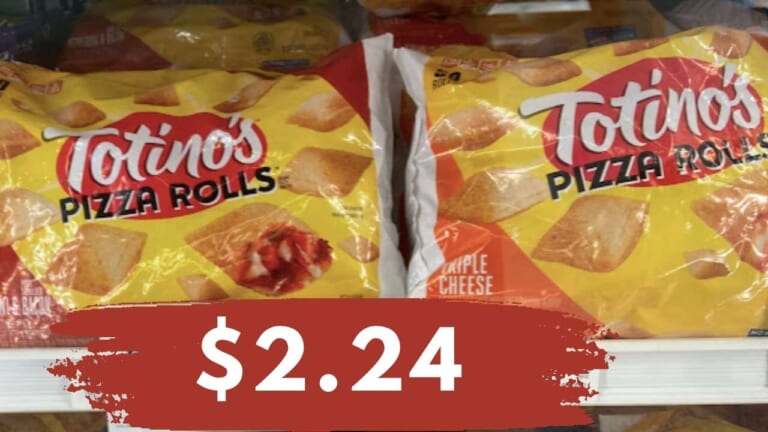 Get Totino’s Pizza Rolls for $2.24 at Publix