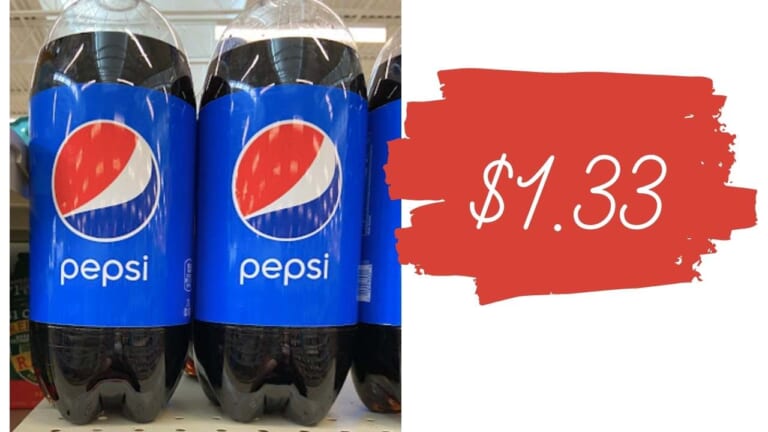 Pepsi Coupon | Get 2 Liters for $1.33 at Kroger