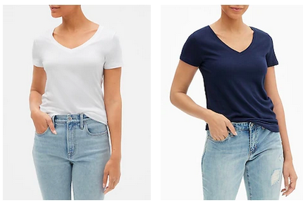 Gap Factory: Get Two Men’s, Women’s or Girl’s Tees for just $15.99!